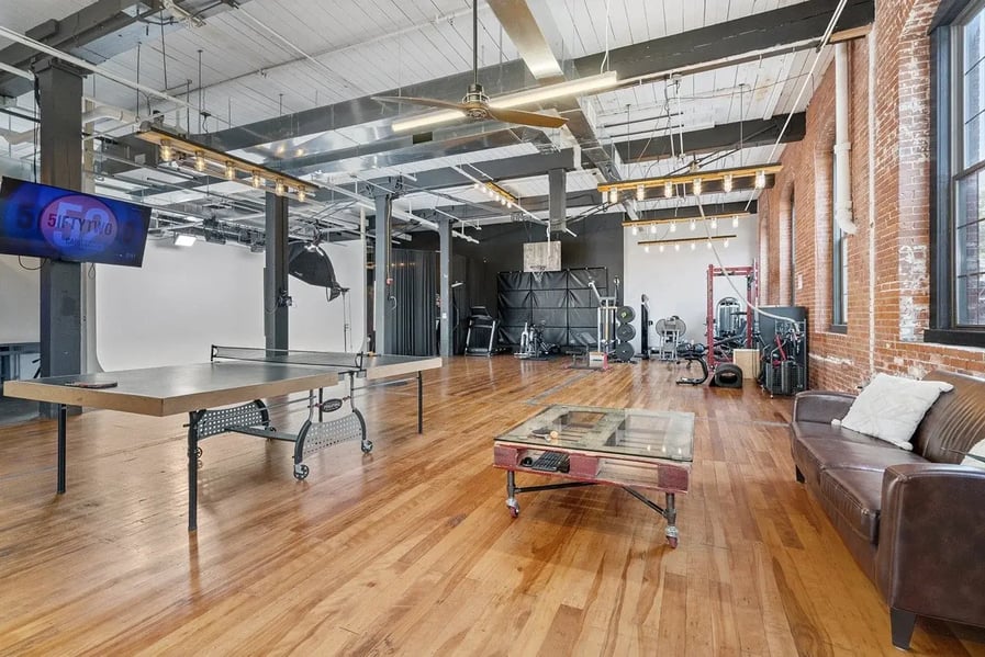 The design floor at the 52Launch studio