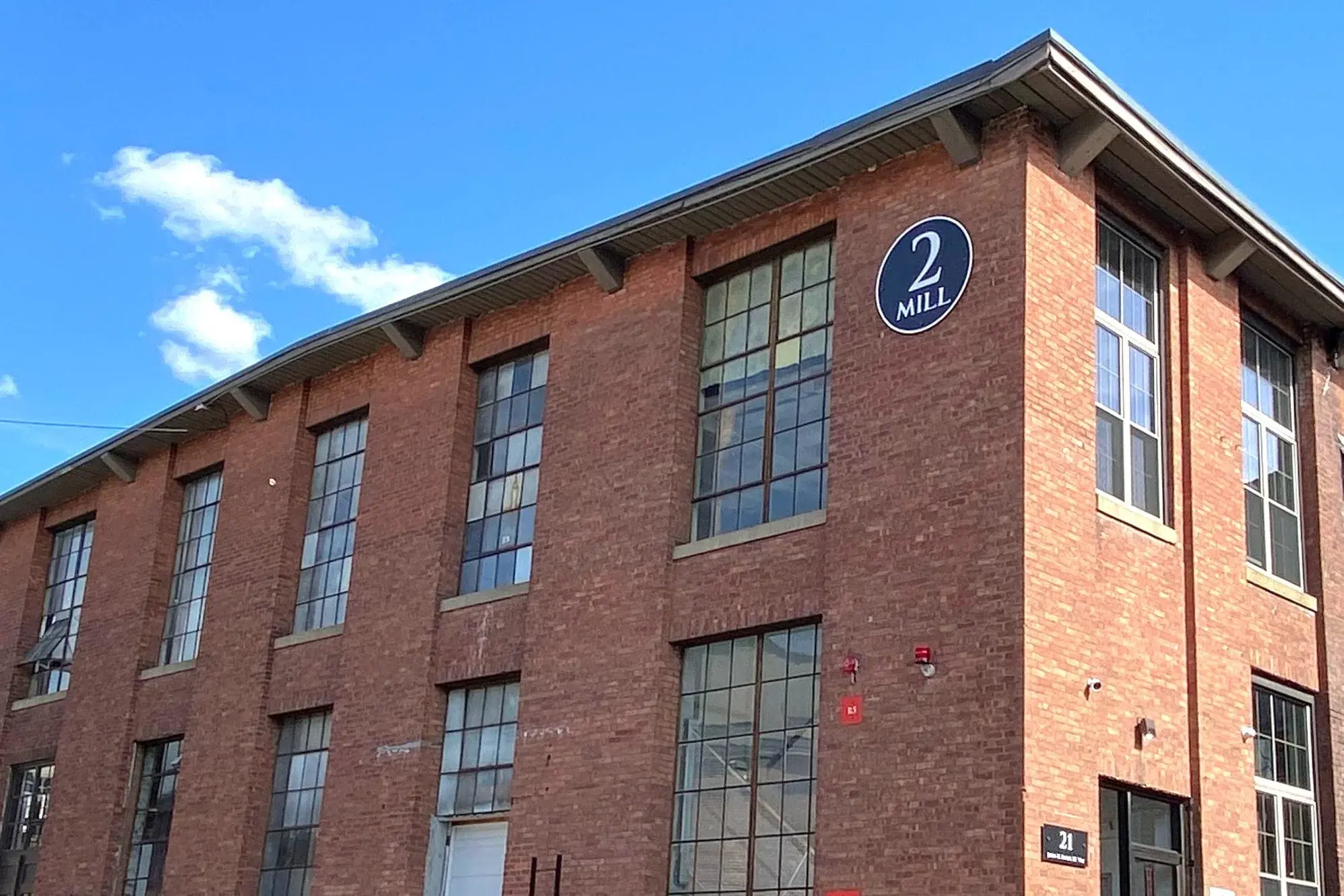 Saxonville Mills in Framingham, MA, the converted historic mill where the 52Launch studio is located