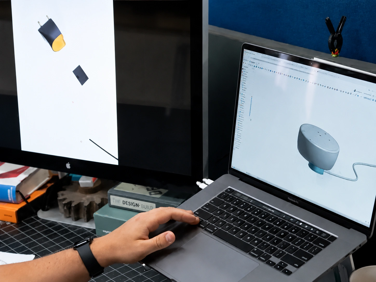 Rendering at the 52 Launch product design studio