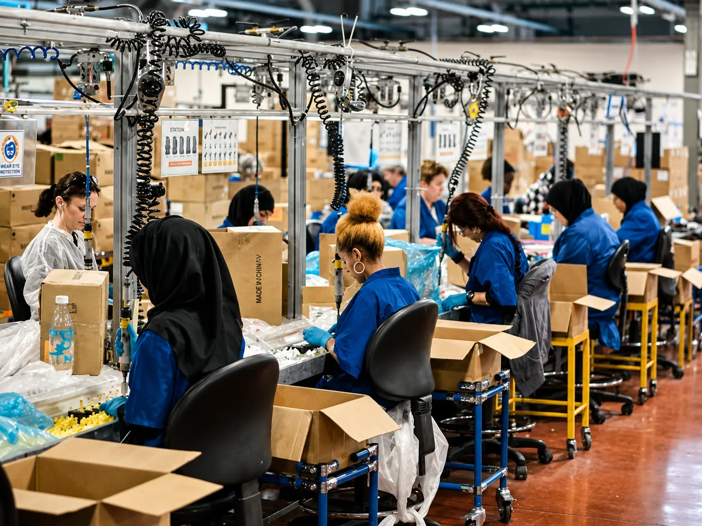 Mass Production in the 52 Launch manufacturing process