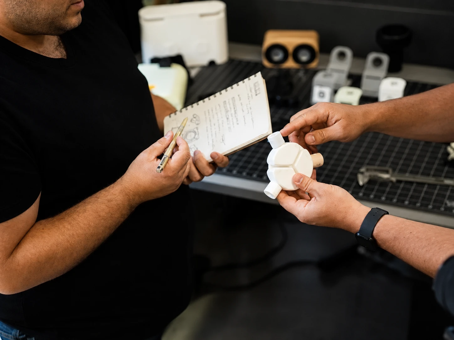 Proof of Concept prototype built at the 52 Launch in-house prototyping studio
